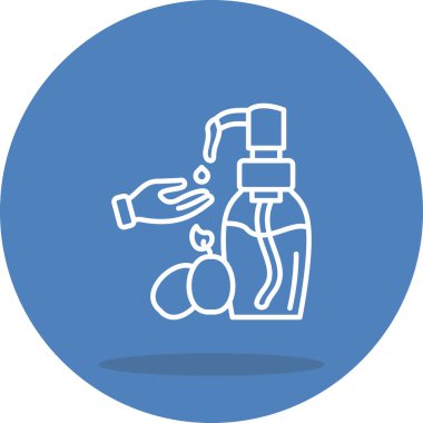 Jojoba Petrol Modern Dengeli Markalaşma Vektörü Sembolü