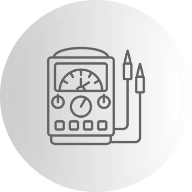 Devre Testi Gelişmiş İşlevsel Web Arayüzü Sembolü