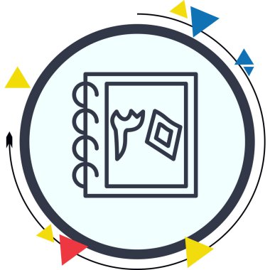 Otuz Web simgesi vektör illüstrasyonu sayılıyor