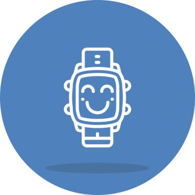 Blush Dial Premium Minimal Düz Vektör Resmini İzle