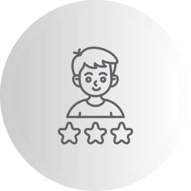 Kullanıcı Beğeni Yaratıcı Minimum Vektör Sanatı Özelliği