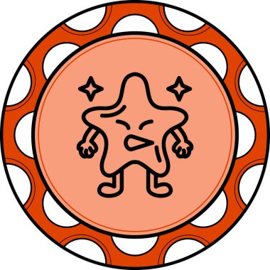 Asgari Asgari Düz Kullanıcı Deneyimi Sembolü