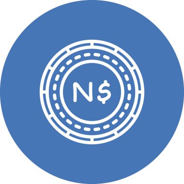 Kiribati Parası Asgari Düz Vektör İllüstrasyonu