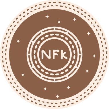 Eritre Bozuk Para Premium Zarif Dijital Tasarım Sembolü