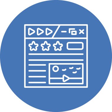 Beğeni Yenilikçi Düz Ürün Tasarım Sembolü