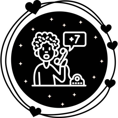 Kazakistan ülke telefon kodu ve ikonu arayan bir çocuk.