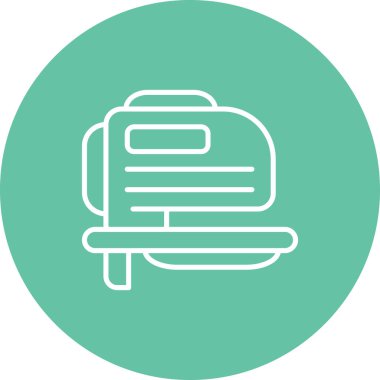 Yapboz ağ ikonu vektör illüstrasyonu