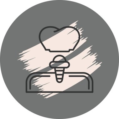 Diş İmplantı Çağdaş Yenilikçi Dijital Tasarım Varlığı