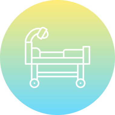 Hastane Yatak Tarzı Düz Kullanıcı Arayüzü Özelliği