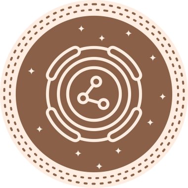 Web simge vektör çizim paylaşmak