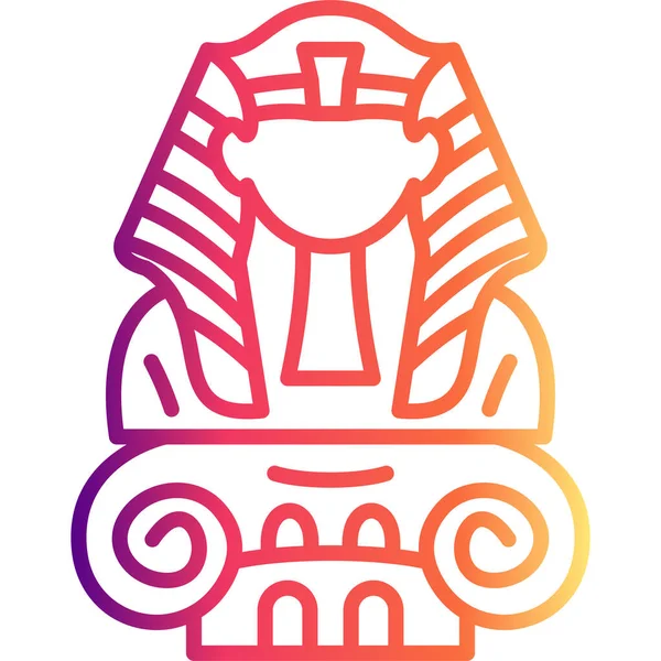 Sculpture Innovative Flat Product Design Symbol