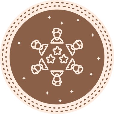 Topluluk Gözden Geçirmesi Asgari Yüksek Kalite Grafik Sembolü