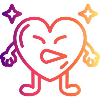 Grimating Heart Professional Minimum Yaratıcı Grafik Nesnesi