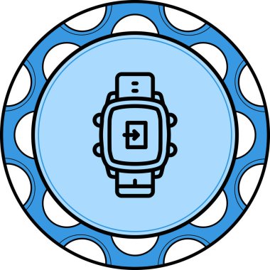 Akıllı Saat Çıkışı Premium Temiz Sayısal Sanat Düzeni