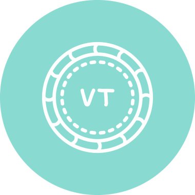 Vatu para simgesi, para birimi simgesi