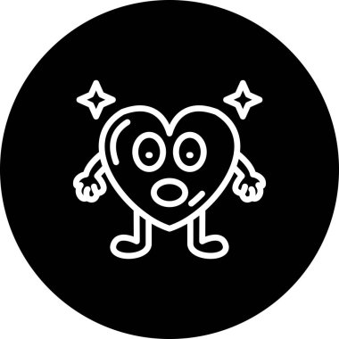 Astonished Heart Creative High Resolution Graphic Element