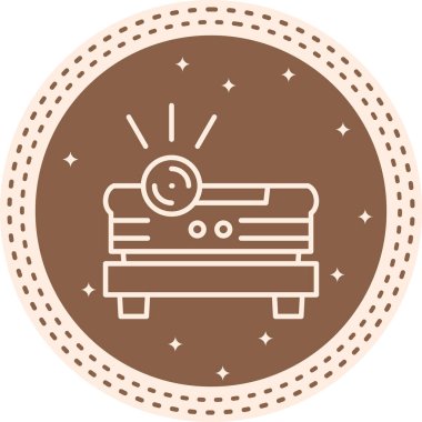 Proje web simgesi vektör illüstrasyonu