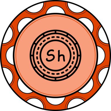 Somaliland madeni Para Profesyonel Temiz Arayüz Grafiksel Özelliği