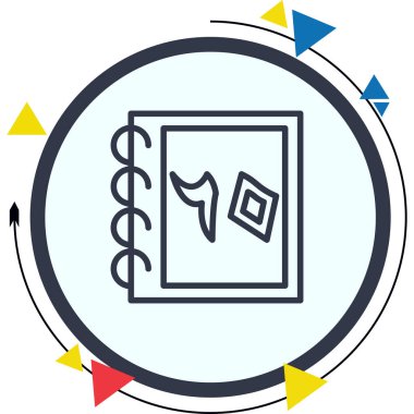 Altmış web simgesi vektör illüstrasyonu