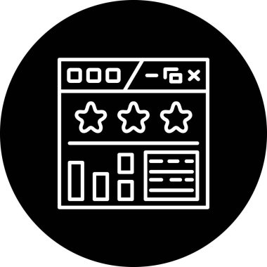 Kontrol Paneli Yaratıcı Fonksiyonel Web Grafik Sembolünü Gözden Geçir