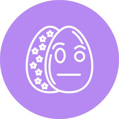 Easter Suspicious Egg Modern Abstract Creative Design Asset