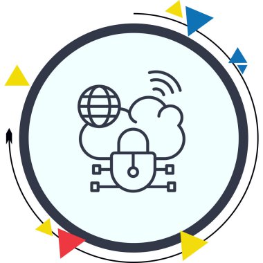 Bulut Sanal Ağı Premium Yenilikçi Web Tasarım Varlığı