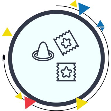 Doğum Kontrol Yaması Belirgin Profesyonel Yaratıcı Grafik Elementi