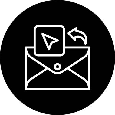 Email Navigation Arrow Stylish Functional Web Interface Element