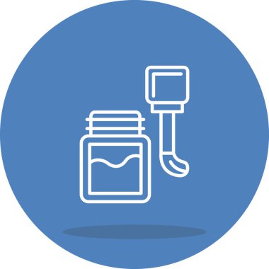 Polonya Dinamik Modern Yaratıcı Vektör Varlığını Çivile