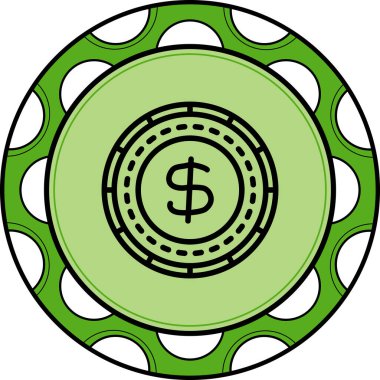 Kuzey Mariana Bozuk Para Sofistike Özel Arayüz Tasarım Elemanı