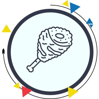 Çıtır Çıtır Kızartma Yaratıcı Dinamik Web Tasarımı Nesnesi