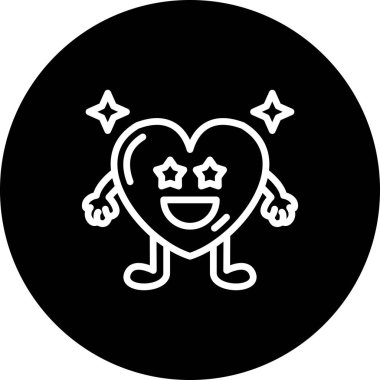 Kalp Çarpıntısı Entelektüel Özel Vektör Sanatı Objesi