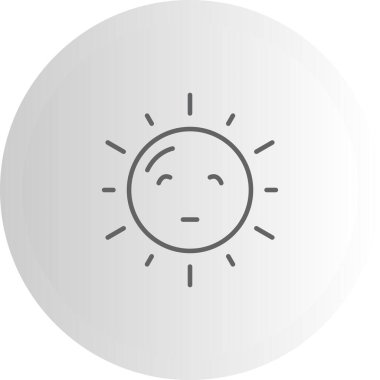 Web sayfaları veya uygulamalar için güneş simgesi