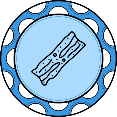 Bacon Zarif Modern Yaratıcı Sanat Sembolü