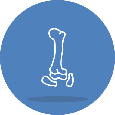 Ayak bileği Ortak Ağ vektör çizimi