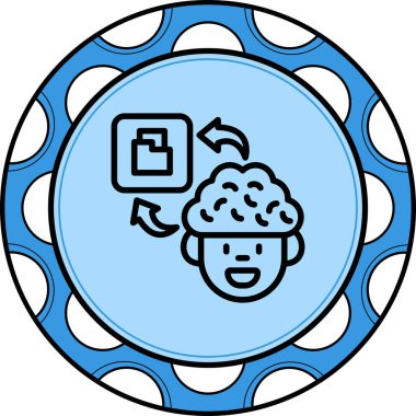 Klasör web simge vektör çizim