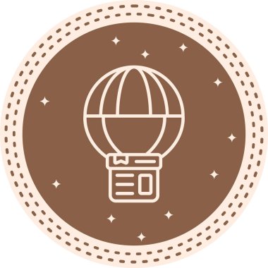 gönderme web simgesi vektör illüstrasyonu