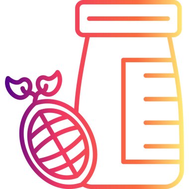 Cocoa Butter ağ ikonu vektör illüstrasyonu