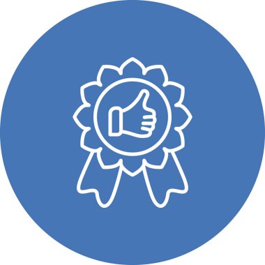 Derecelendirme Rozeti Yüksek Kaliteli Ölçeklenebilir Vektör İlülasyonu