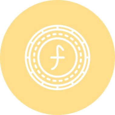 Aruba Madeni Parası Profesyonel Temiz Kullanıcı Arayüzü Elemanı