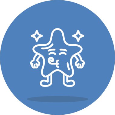 Yıldız Partisi Yaratıcı Eşsiz Ürün Tasarım Elemanı