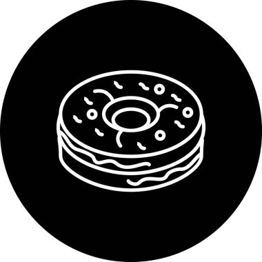 Donat Profesyonel Yenilikçi Düz Tasarım Düzeni