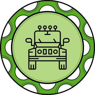 cip simgesi, vektör illüstrasyonu basit tasarım