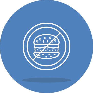 Fast Food Profesyonel Yenilikçi Düz Tasarım Düzeni Yok