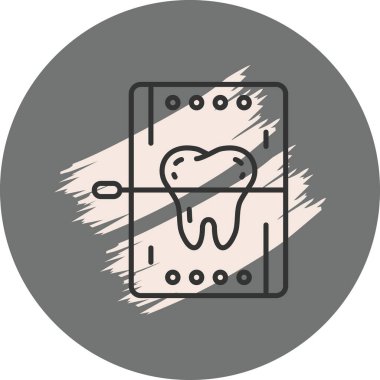 Oral Kanser Taraması Eşsiz Soyut Markalaştırma Grafiksel ŞekliName