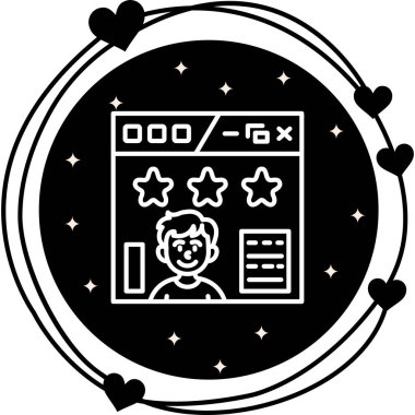 Kullanıcı Reytingleri Sofistike Temiz Ürün Grafik Şekli