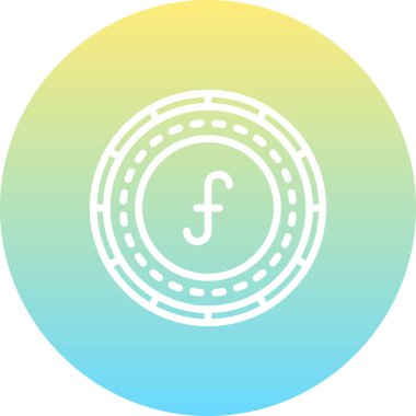 Hollanda Sikkesi Zarif Modern Yaratıcı Sanat Sembolü