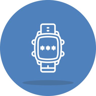 Akıllı Saat Pin Kodu Profesyonel Eşsiz Kullanıcı Arayüzü Düzeni
