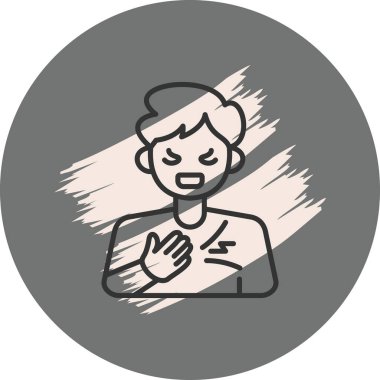 Anjin web simgesi vektör illüstrasyonu