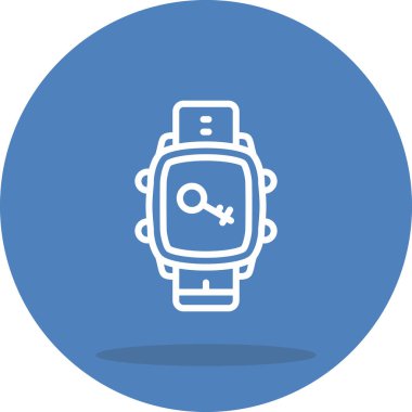 Akıllı Saat Anahtarı Özelleştirilmiş Özel Vektör Sanatı Nesnesi